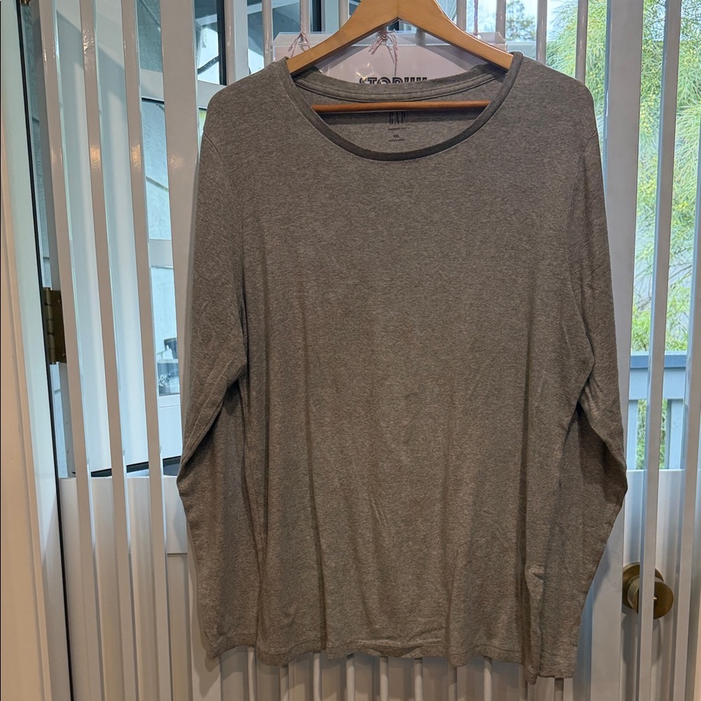 GAP Heather Gray Modern Tee XXL